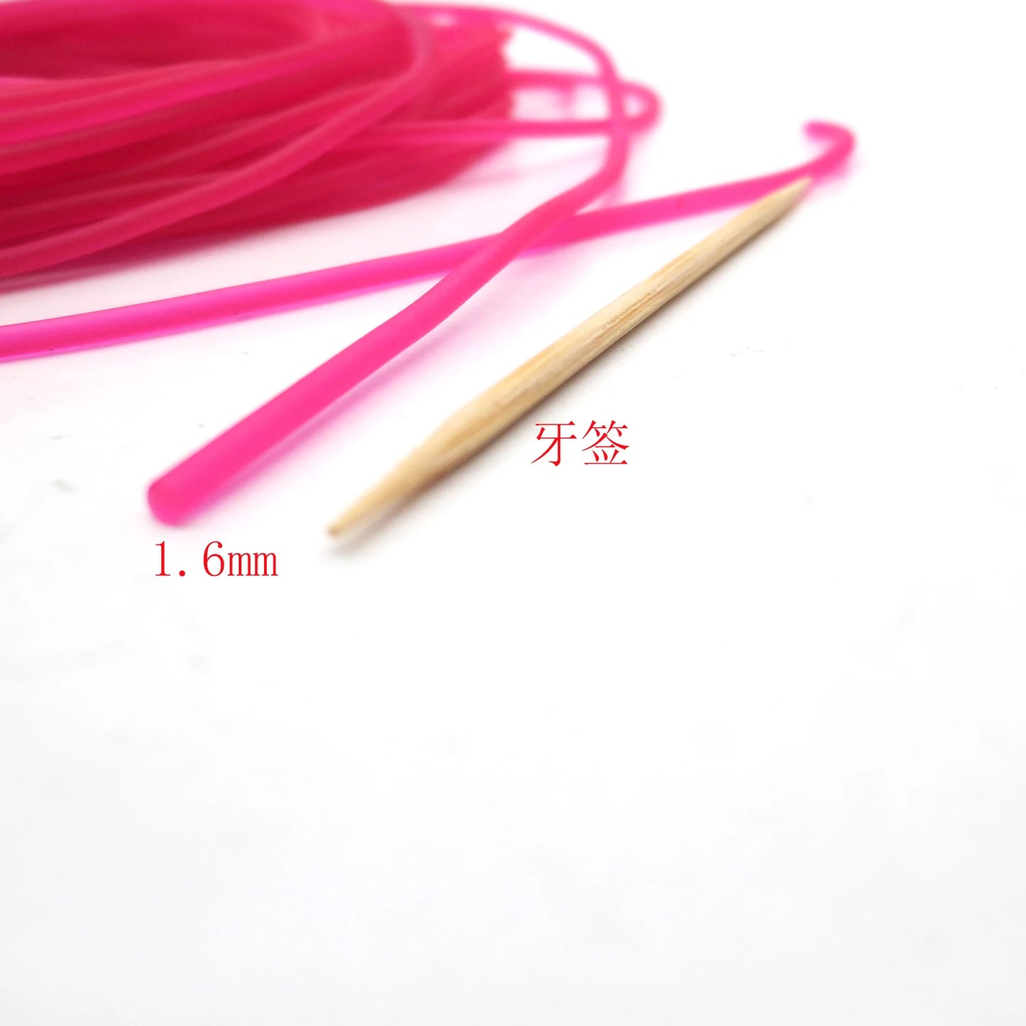 1.6mm rubber solid elastic rubber line