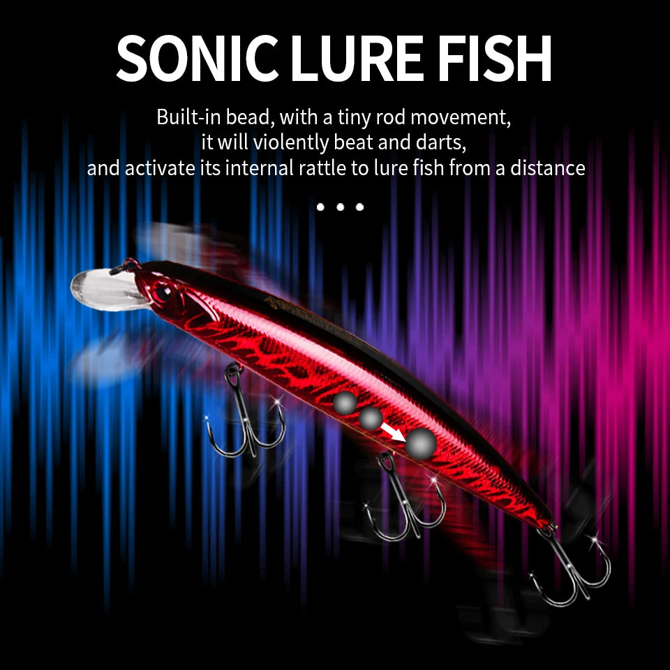 13cm 21g SP depth1.8m Top fishing lures