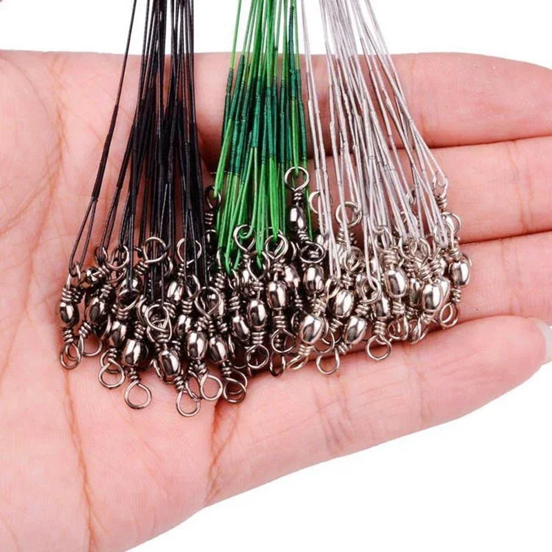 Anti Bite Steel Fishing Line Steel Wire Leader