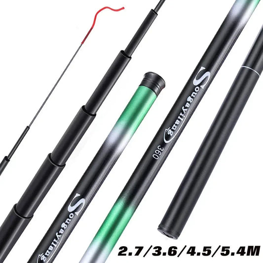 Portable Ultra Light Telescopic Fishing Pole Rod