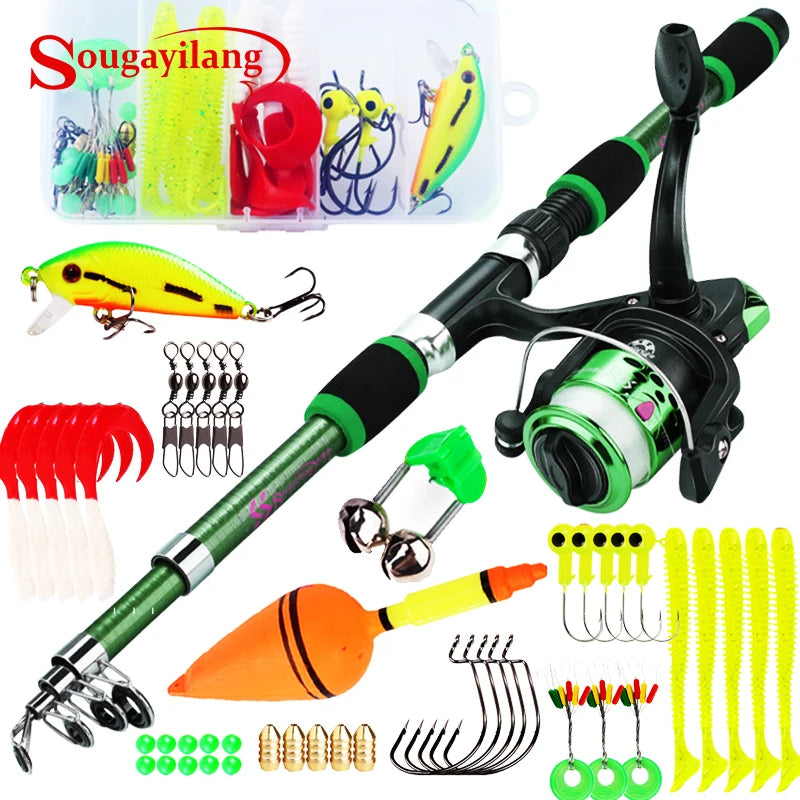 Spinning Fishing Rod and Reel Combo