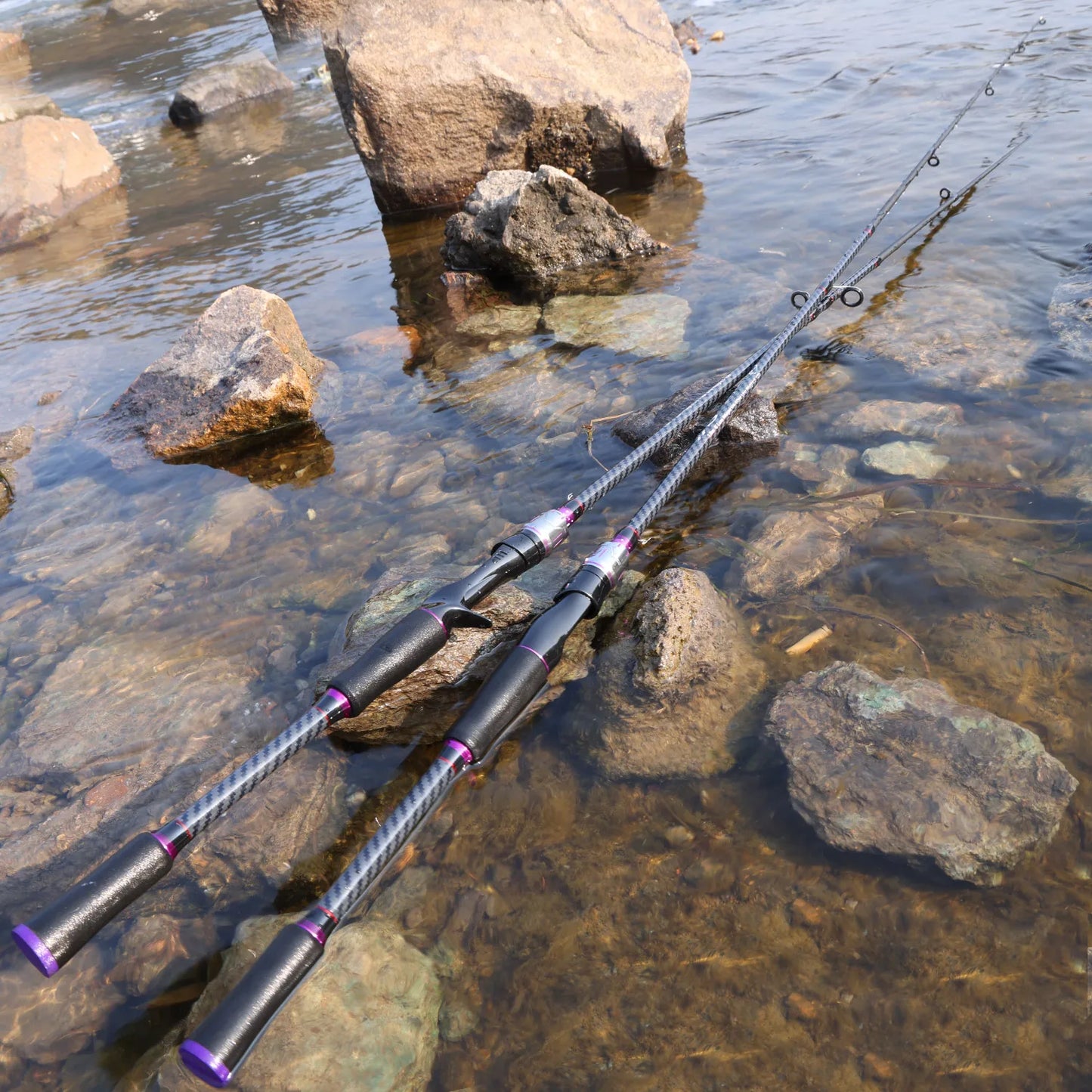 1.8M Spinning Rod Casting Rod for Freshwater Bass Fishing