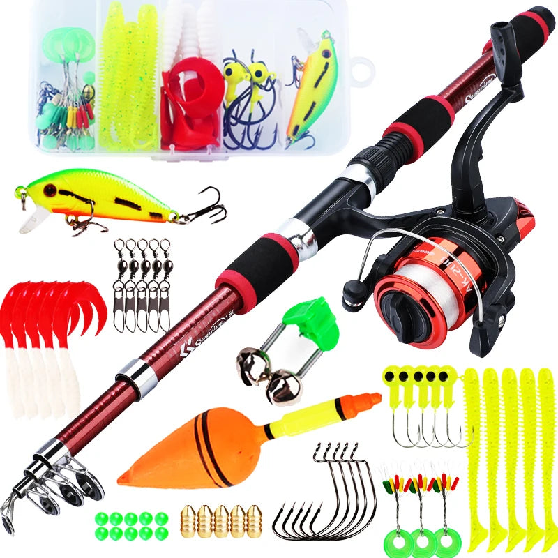 Spinning Fishing Rod and Reel Combo