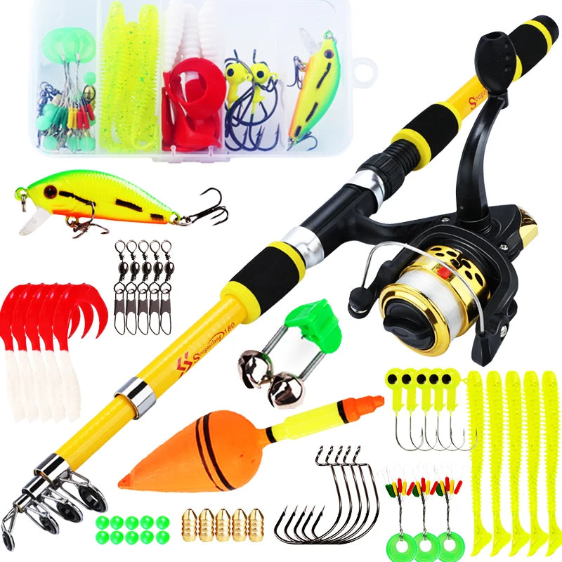 Spinning Fishing Rod and Reel Combo