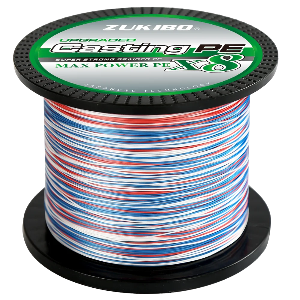 2000M 500M Saltwater 8 Threads 4 Threads PE Fishing Line