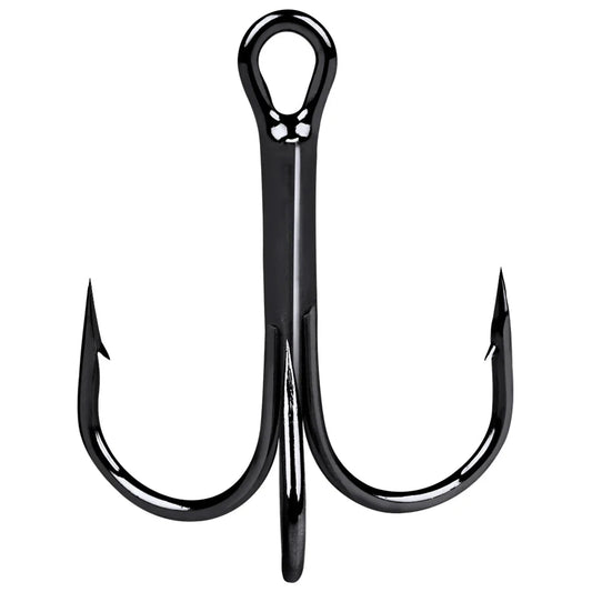 20 PCS/Lot Black High Carbon Treble Hooks