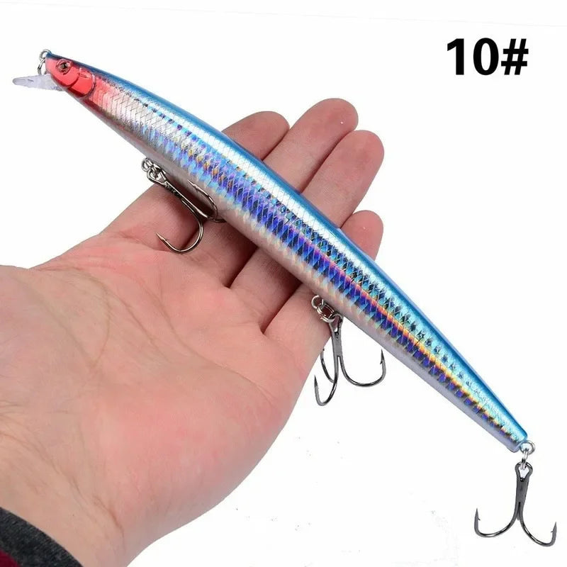 16 Colors 18cm 24g Minnow Fishing Lure