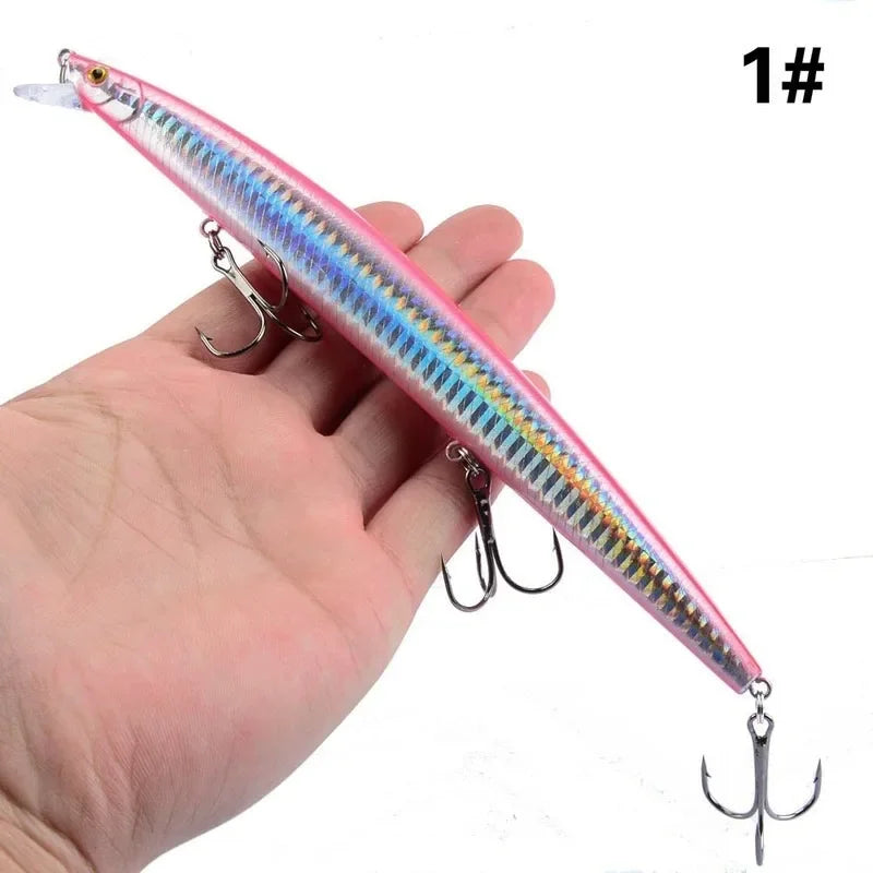 16 Colors 18cm 24g Minnow Fishing Lure