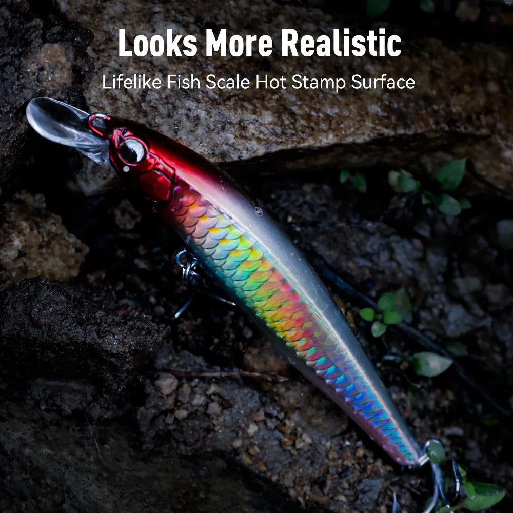 Artificial Sinking Minnow Fishing Lure