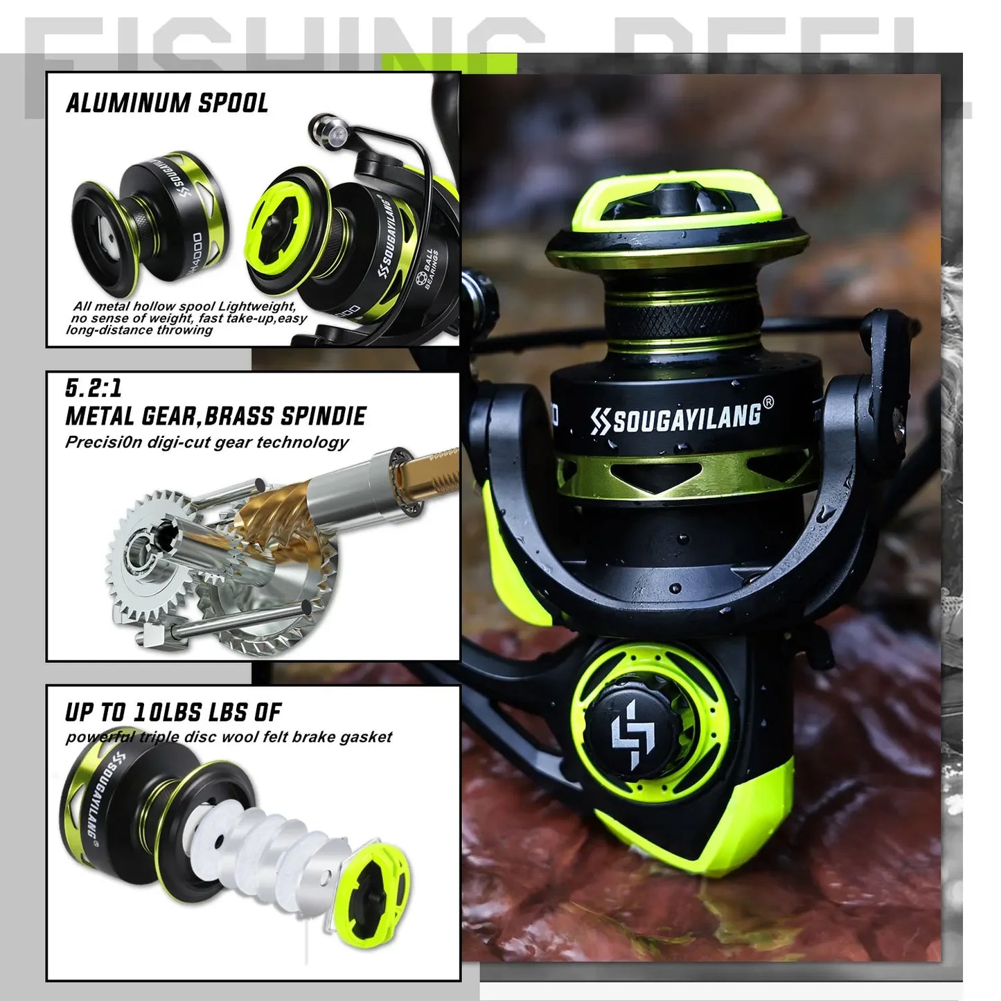 Fishing Rod and Reel Set