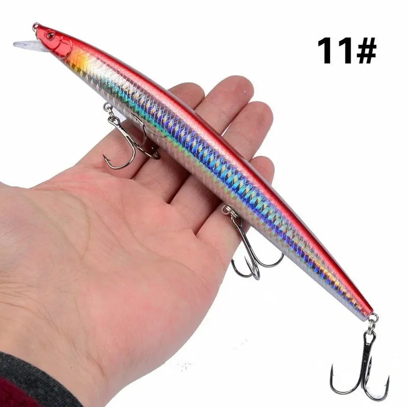 16 Colors 18cm 24g Minnow Fishing Lure