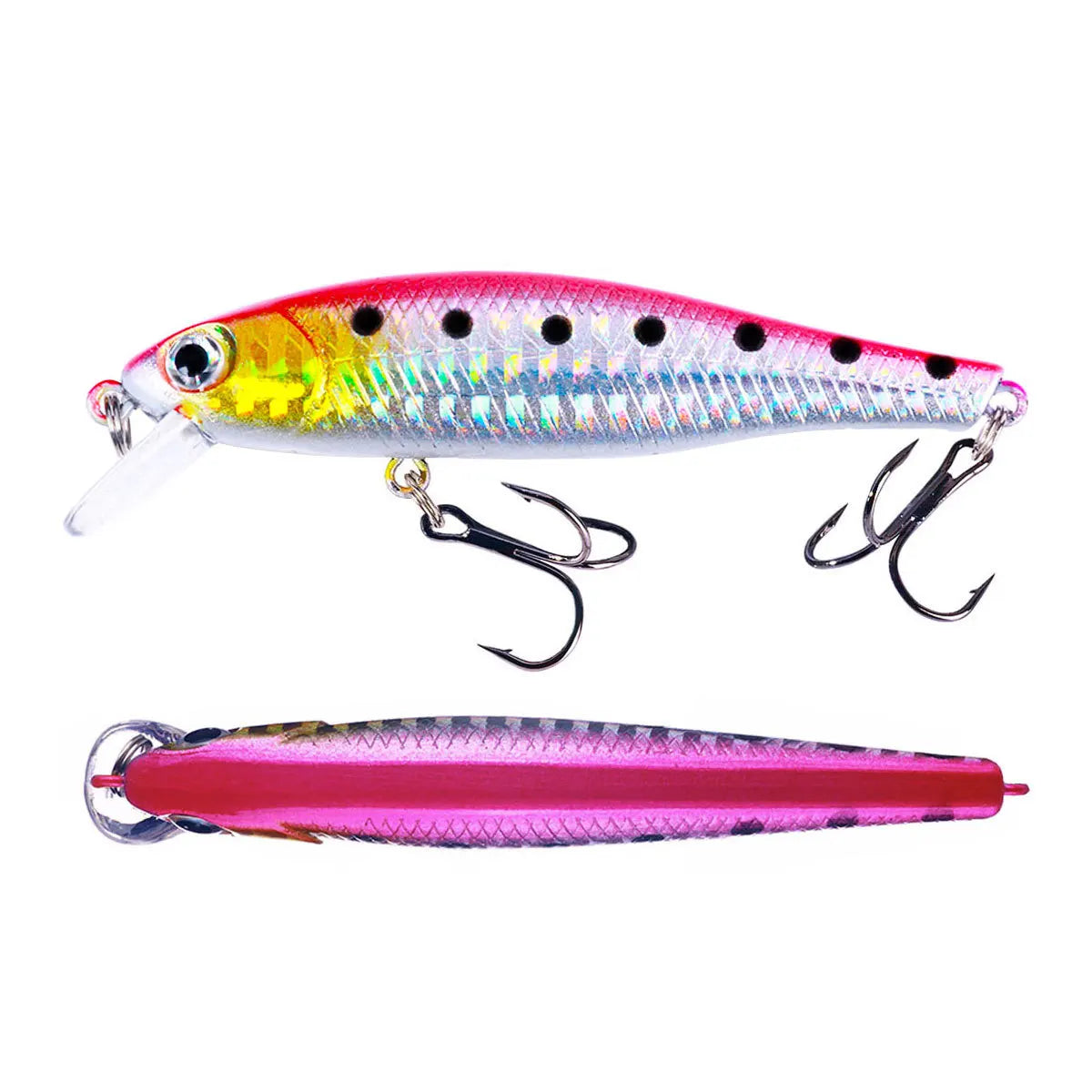 Minnow Crank Wobbler Jerkbait Fishing Lure