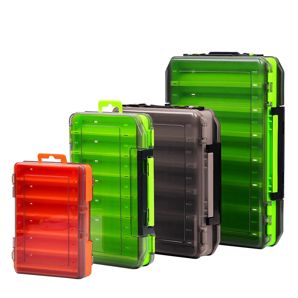 Double-Sided Waterproof Fishing Tackle Box