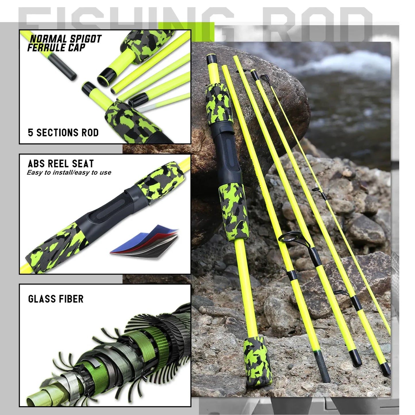 Fishing Rod and Reel Set