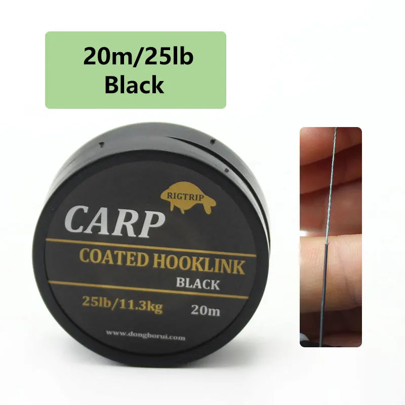 20m  Camouflage Green Carp Fishing Line