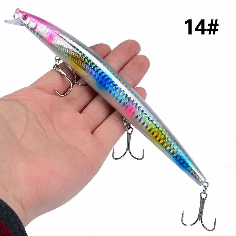 16 Colors 18cm 24g Minnow Fishing Lure