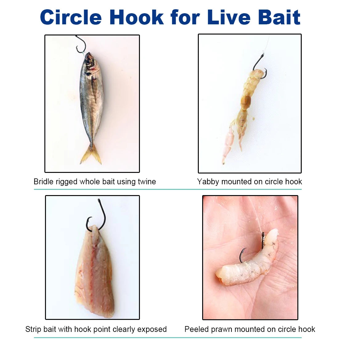 3X Strong Saltwater Fishing Hook