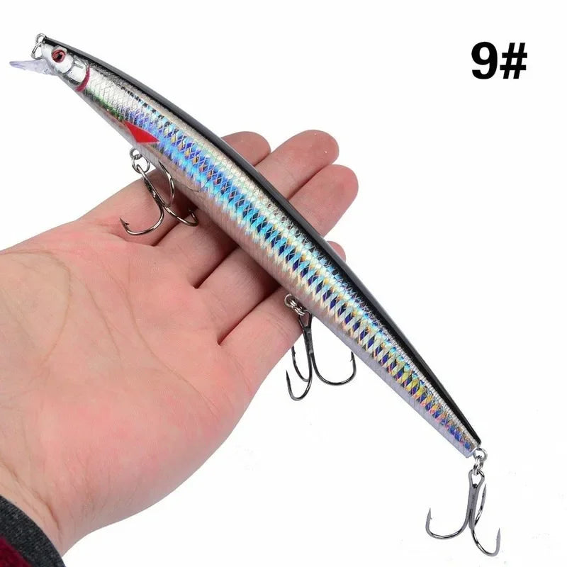 16 Colors 18cm 24g Minnow Fishing Lure