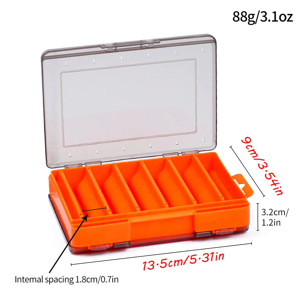 Double-Sided Waterproof Fishing Tackle Box