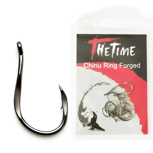 High Carbon Steel Strong Sharp Barbed Seawater Fishing Hooks