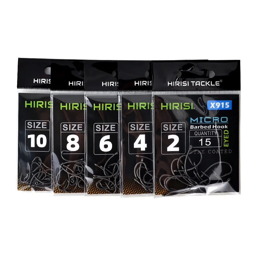 30x Carp Fishing Hooks With Eye