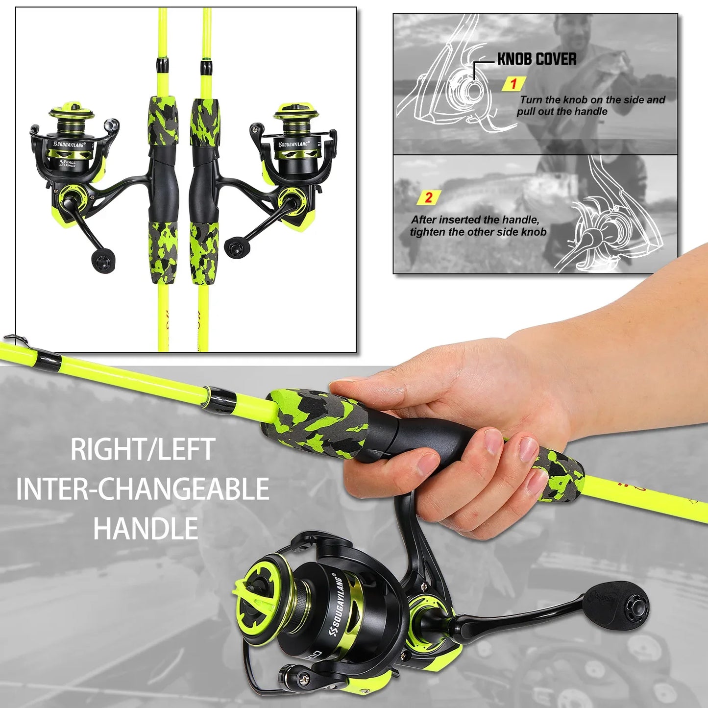 Fishing Rod and Reel Set