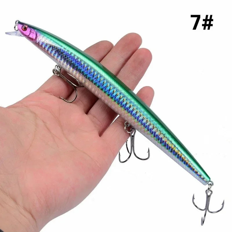 16 Colors 18cm 24g Minnow Fishing Lure