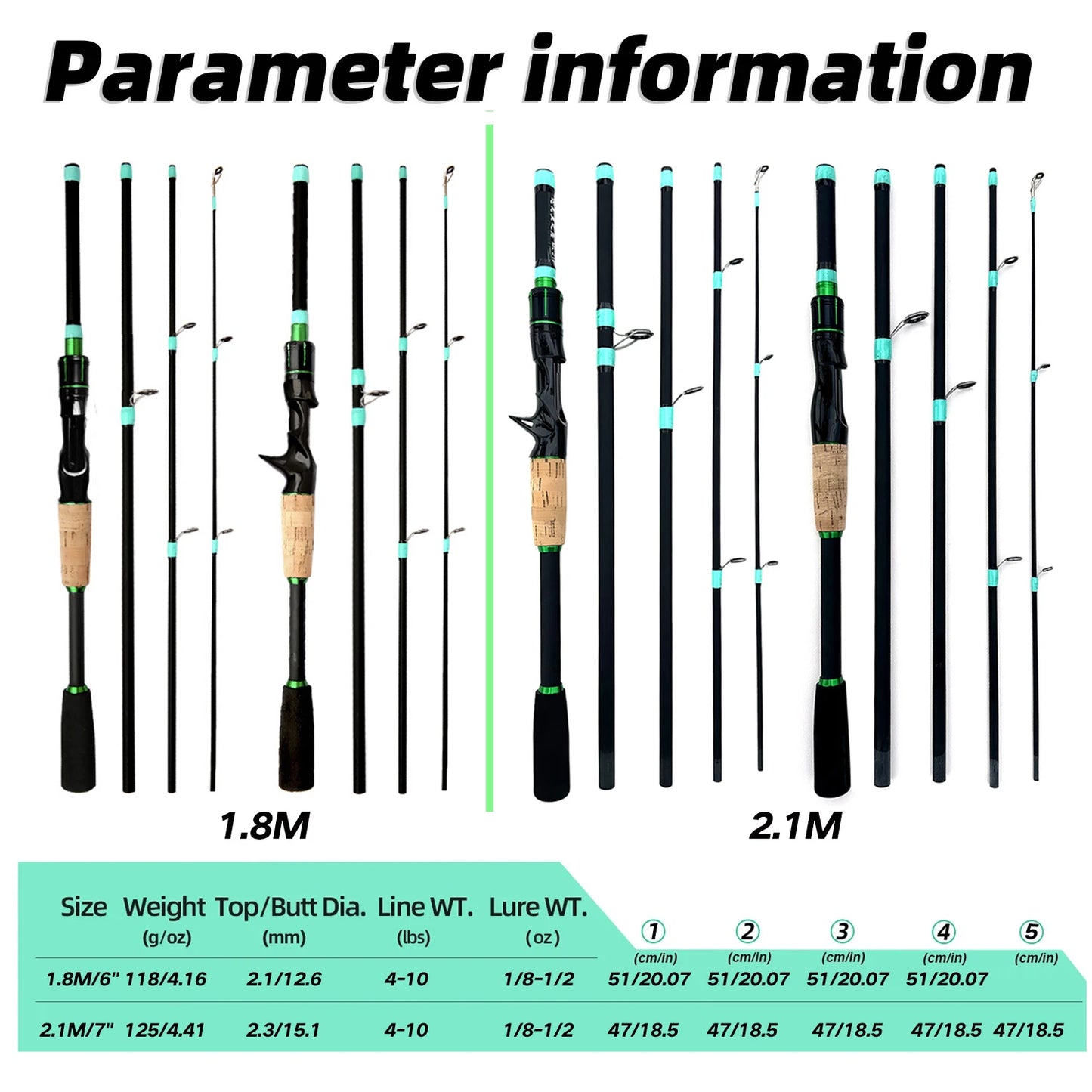 Casting Spinning Fishing Rod