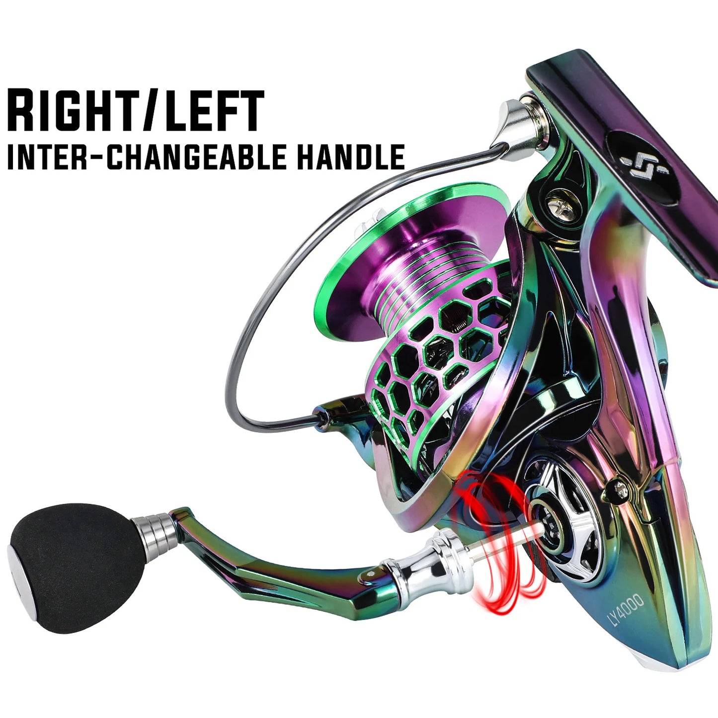 Ultra Smooth Light Weight Spinning Reel