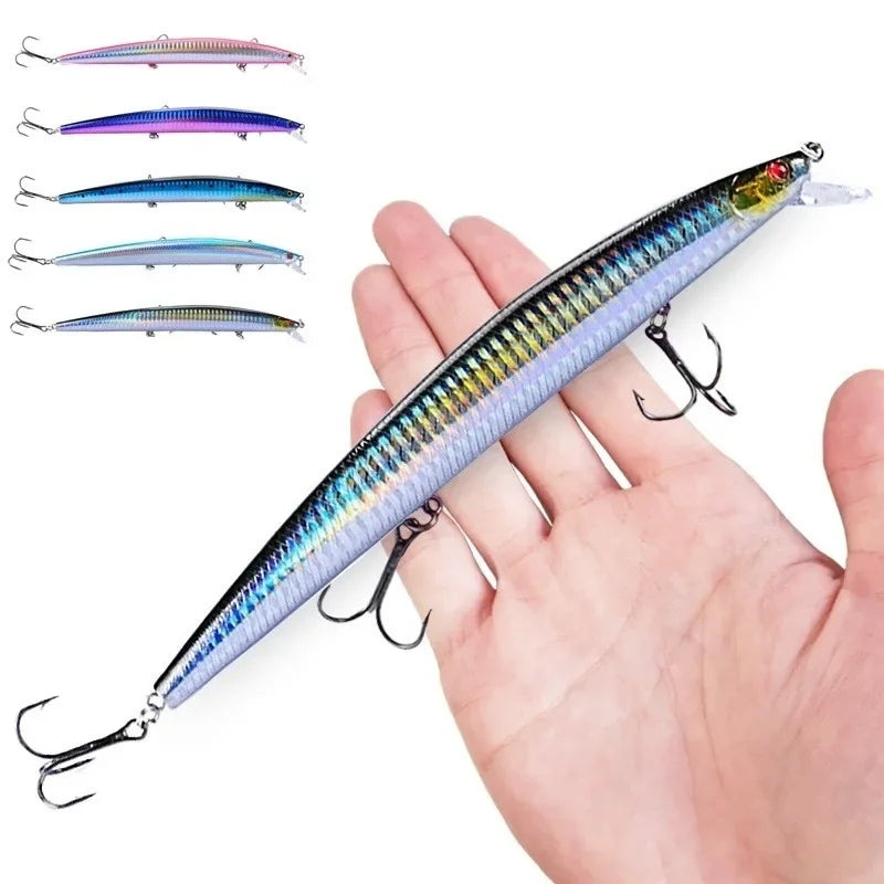 16 Colors 18cm 24g Minnow Fishing Lure