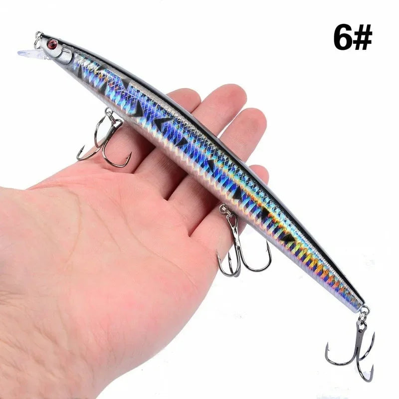 16 Colors 18cm 24g Minnow Fishing Lure