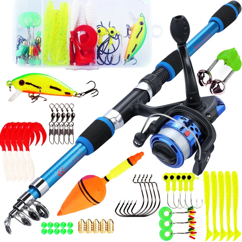 Spinning Fishing Rod and Reel Combo