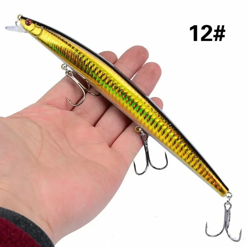 16 Colors 18cm 24g Minnow Fishing Lure